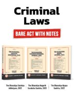 New Criminal Laws: Bare Acts [Combo Pack of BNSS, BSA and BNS]