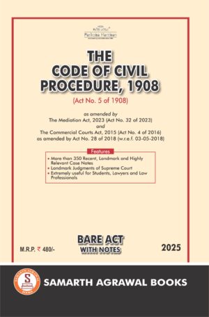 The Code of Civil Procedure: Bare Act