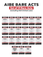 AIBE Bare Acts Combo Set: Set of 21 Bare Acts