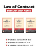 Law of Contract: Bare Acts [Combo Pack of Indian Contract Act, Sale of Goods Act & Indian Partnership Act]