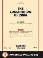 [PDF Format] Constitution of India: Bare Act with Case Notes