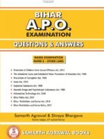 Bihar APO Examination: Questions and Answers