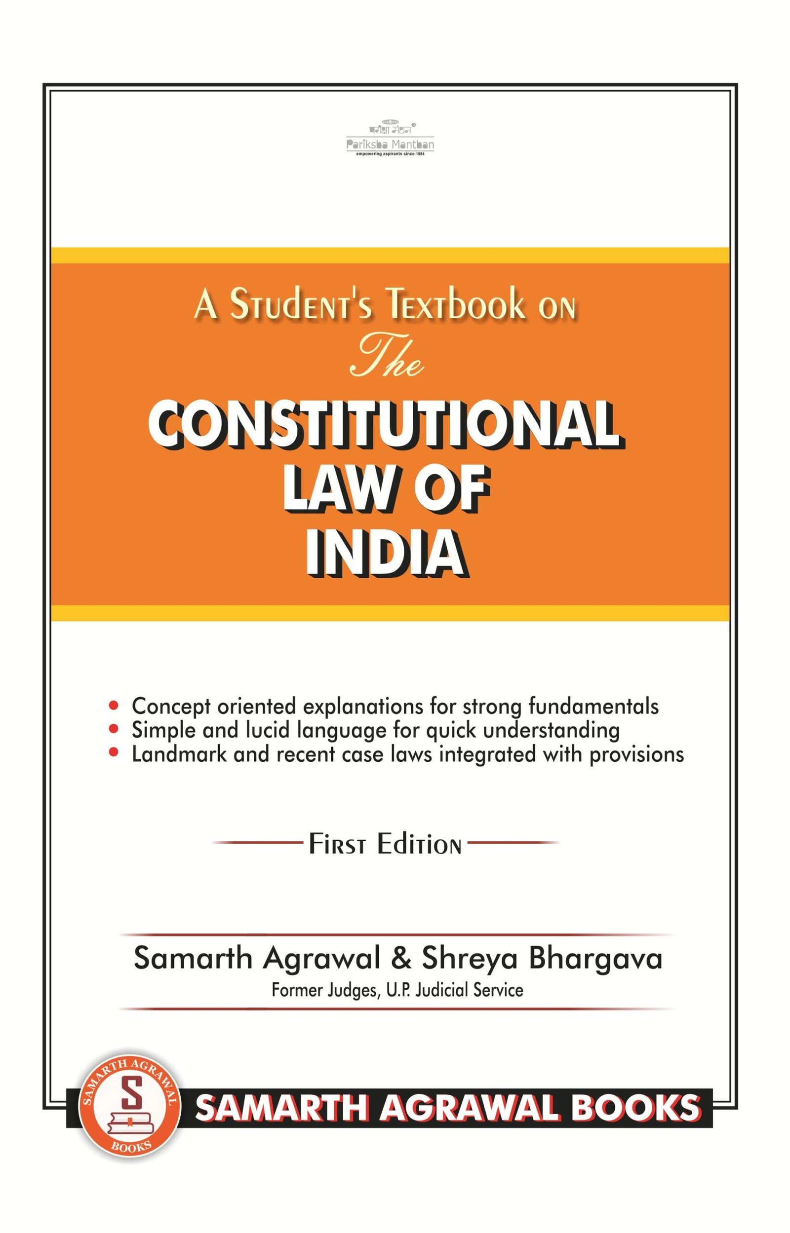 Student's Textbook: Constitutional Law of India