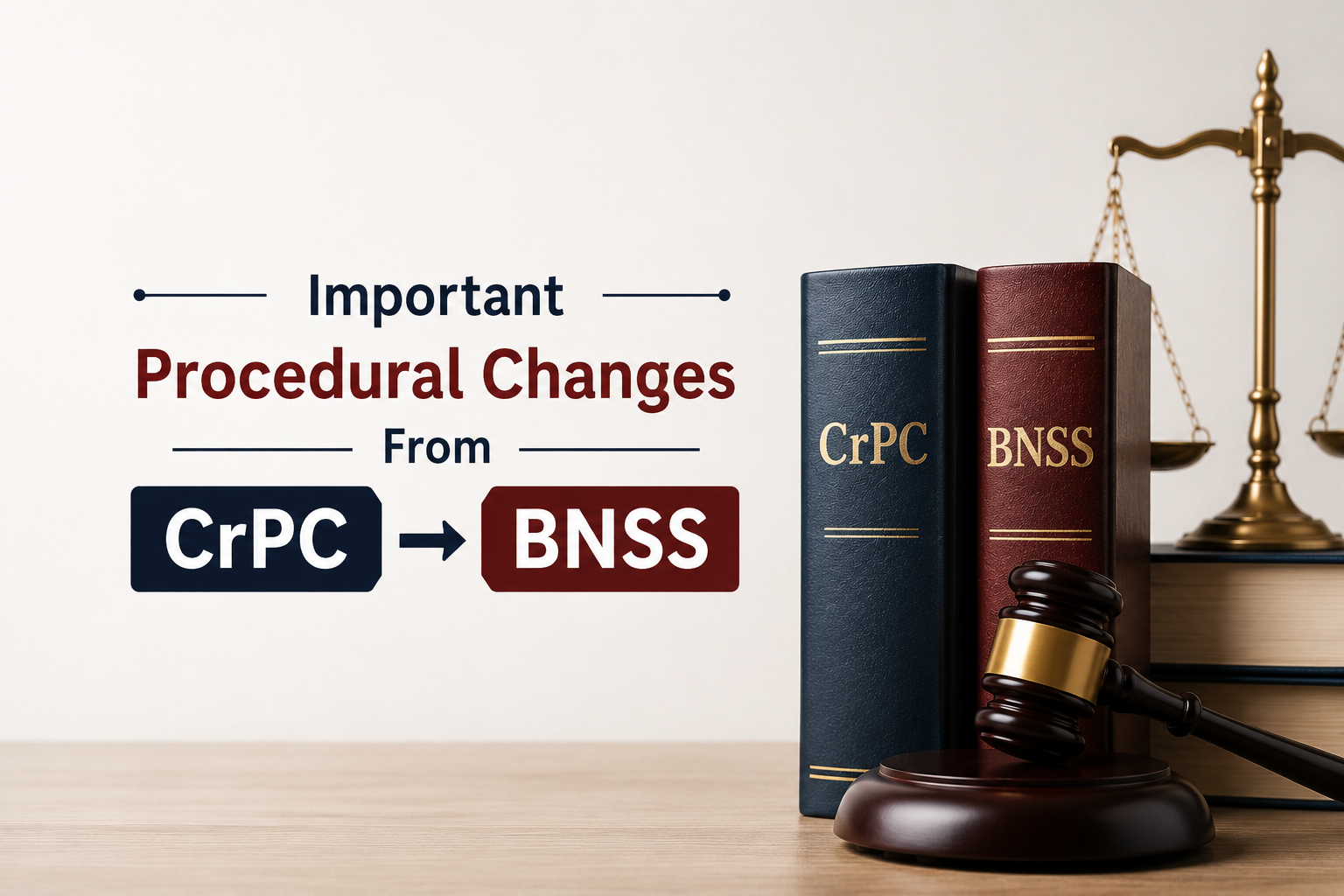 CrPC to BNSS