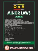 Questions and Answers: Minor Laws [Part 2]